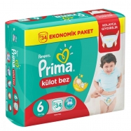 PRMA PAMPERS PANTS MEGA EXTRA LARGE 15+ (34)-3'L KOL